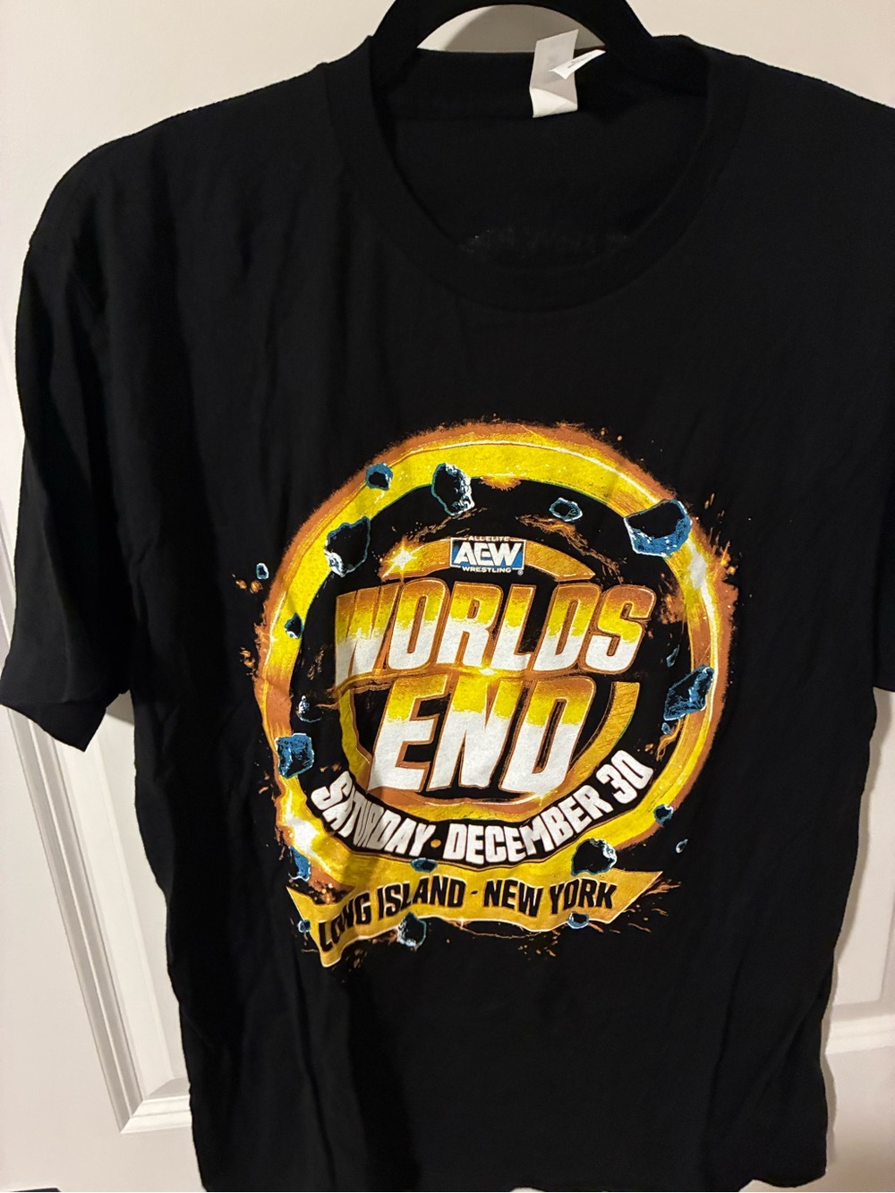 AEW Worlds End 2023 Event Shirt